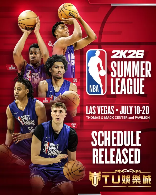 NBA夏季聯賽2025賽程看這邊