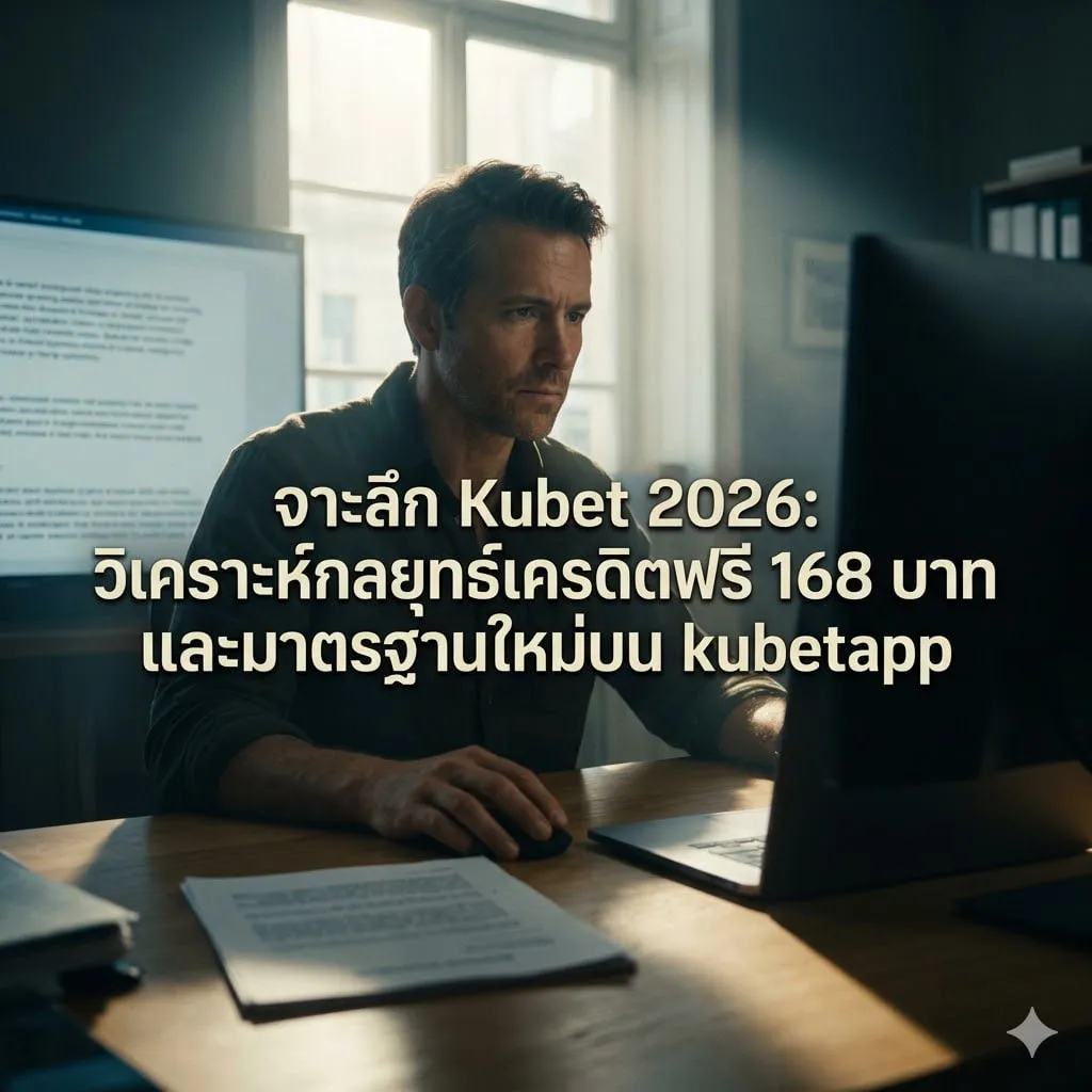 จาะลึก Kubet 2026: วิเคราะห์กลยุทธ์เครดิตฟรี 168 บาท และมาตรฐานใหม่บน kubetapp